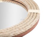 Handmade Nautical Rope Mirror: Coastal Farmhouse Wall Decor - Image 7