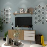 Drop Mirrors, 3D Wall Decor Mirror, Decorative Mirror, Gold and Silver Mirror, Modern Home Decor, 3D Art Mirror, SKU:DROMI - Image 4