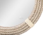 Handmade Nautical Rope Mirror: Coastal Farmhouse Wall Decor - Image 2