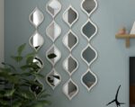 Drop Mirrors, 3D Wall Decor Mirror, Decorative Mirror, Gold and Silver Mirror, Modern Home Decor, 3D Art Mirror, SKU:DROMI