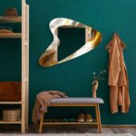 Asymmetrical Mirror, Irregular Mirror, Mirror Wall Decor on Tempered Glass, Entryway Hallway Mirror, Mirror for Bathroom, Luxury Home Decor - Image 7