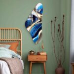 Asymmetrical Mirror, Irregular Mirror, Mirror Wall Decor on Tempered Glass, Entryway Hallway Mirror, Mirror for Bathroom, Luxury Home Decor - Image 6