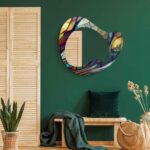 Asymmetrical Mirror, Irregular Mirror, Mirror Wall Decor on Tempered Glass, Entryway Hallway Mirror, Mirror for Bathroom, Luxury Home Decor - Image 5