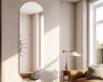 Oval Gold Arched Wall Mirror: Modern Entryway Hallway Decor - Image 6
