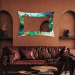 Asymmetrical Mirror, Irregular Mirror, Mirror Wall Decor on Tempered Glass, Entryway Hallway Mirror, Mirror for Bathroom, Luxury Home Decor - Image 5