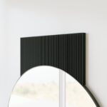 LARGE Hanging Wall Mirror With a Handmade 3D Printed Black Frame - Image 7