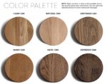 Modern wall mirror - Mirror wall decor - Round mirror - Bathroom mirror - Oak Wood frame mirror - Living room mirror - Large wall mirror - Image 6