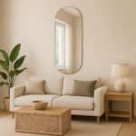 Oval Gold Arched Wall Mirror: Modern Entryway Hallway Decor - Image 7