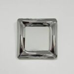 Irregular Metal Wall Mirror – Polished Stainless Steel Mirror for Modern Home Decor - Image 2