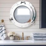 Solid Maritime Ship Boat Window & Wall Mirror Porthole : Nautical Coastal Wall home Decor gift - Image 2