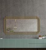 Large Gold Standing Mirror – Modern Wall Mirror - Image 6
