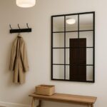 Arched Window Wall Mirror, Rustic Home Decor, Modern Wall Mirror, Stylish Wall Decor, Halloween Gift, Christmas Gift
