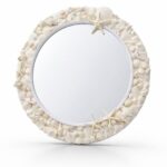 Coastal Wall Mirror, Handmade Beach House Decor, Decorative Statement Mirror