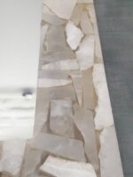 Handmade Onyx LED Mirror Wall Decor, Natural Stone Lighted Vanity Mirror, Luxury Backlit Bathroom Mirror, Modern Wall Mirror 23x15 in - Image 5