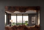 Handmade Live Edge Wood Mirror | Modern Luxury Wall Decor - Image 6
