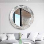 Entryway Hallway Mirror for Bathroom Vanity, Decorative Mirror on Tempered Glass, Living Room Mirror, Luxury Home Decor, Aesthetic Mirror - Image 6