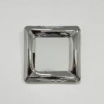 Irregular Metal Wall Mirror – Polished Stainless Steel Mirror for Modern Home Decor - Image 5